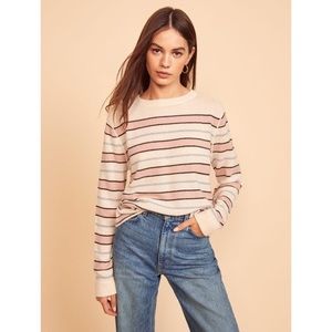 Reformation cashmere boyfriend sweater